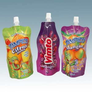 Plastic Stand up Spout Pouch for Juice Drink (DQ)