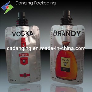 Guangdong Food Packaging/ Aluminum Foil Stand up Pouch with Spout (DQ)