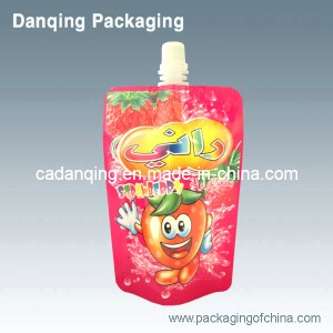 Stand up Pouch with Spout, Liquid Pouch, Juice Pouch with Spout Packaging (DQ201)