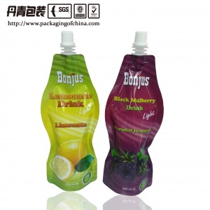 Bottle Shaped Beverage Packaging with Spout (DQ1208)