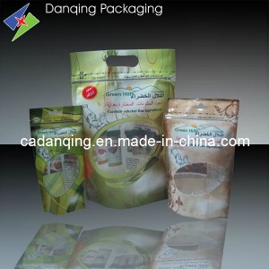 Packaging Bag, Stand up Zipper Bag with Window