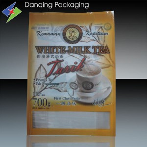 Coffee Bag, Bean Packaging, Three Side Seal Pouch (DQ651)
