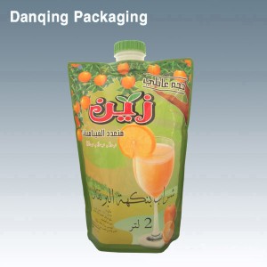 Spout Pouch, Orange Juice (DQ0234)