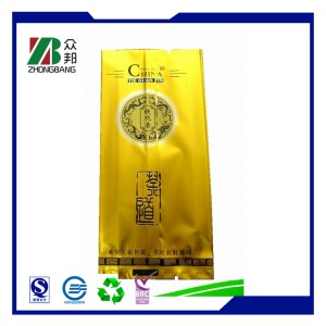 Green Tea Pouch/Laminated Green Tea Bag/Green Tea Packing Bag