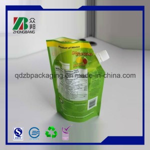 Detergent Chemical Pouch with Spout