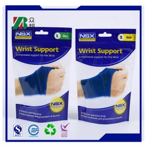 fashion Customized Clear PVC Zipper Bikini Bag