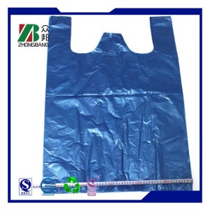 T-Shirt Plastic Bag for Super Market Shopping