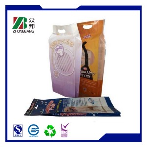 Pet/Foil/PE Pet Food Plastic Packaging Bag (ZB61)