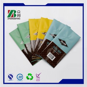 Vacuum Sealed Coffee Bag / vacuum Sealed Bag for Coffee Packaging