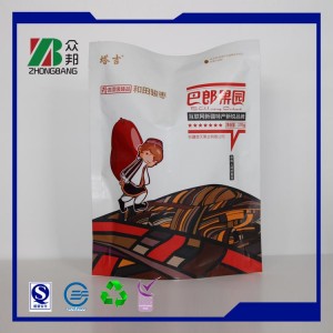 High Quality Food Packaging Bag with Zip Lock