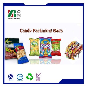 Food Grade Flexible Candy Packaging Bag