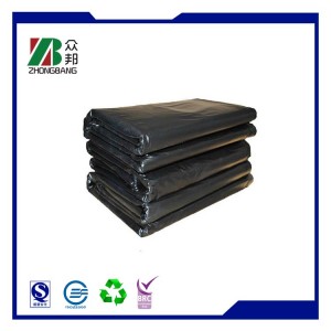 High Quality Plastic Black Plastic Garbage Bag
