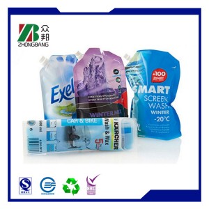 Pet Ny PE 15 Micron Washer Liquid Packaging