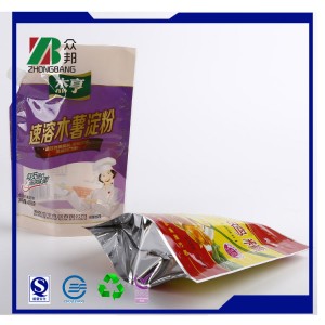 Color Stand up Plastic Bag with Spout