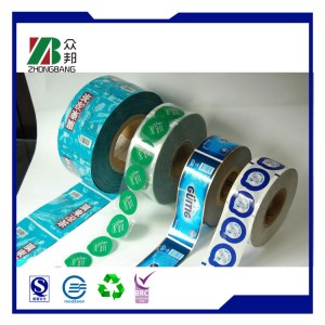 Gravure Printing Food Grade Plastic Packaging Rolls
