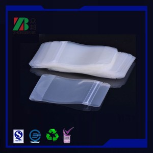 Matt PVC Zipper Plastic Bag (ZB028)