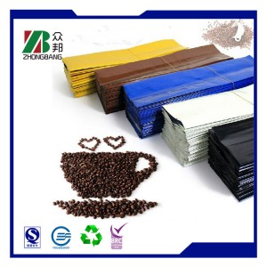 Laminated Pet Aluminum Foil Gusseted Coffee Bags