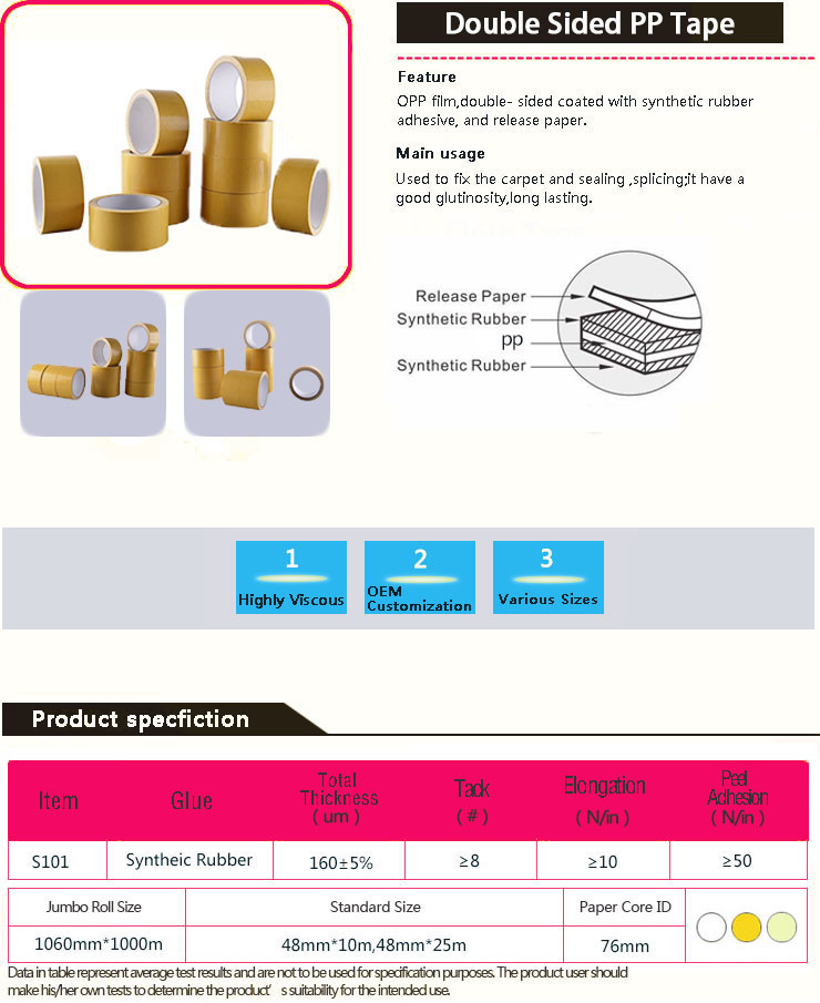 Protection Tape for Carpet Surface