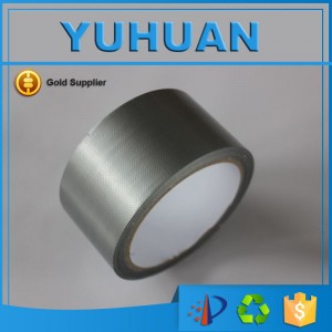 270mic Rubber Grey Waterproof PE Cloth Duct Tape
