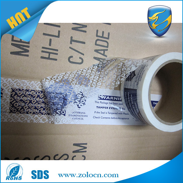 2015 Hot Sell Security Tape for Carton Sealing
