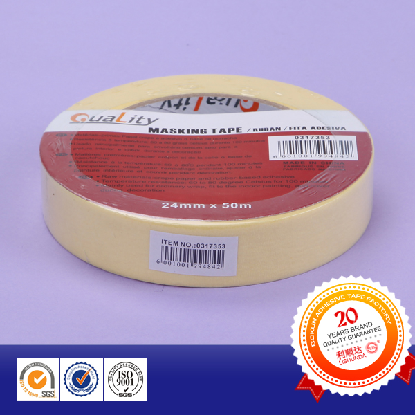 Economic Crepe Paper Masking Tape