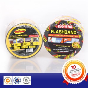 Self Adhesive Bitumen Waterproof Membranes, Flashing Band, for Roof Waterproof