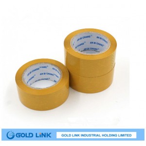 Adhesive Yellow BOPP Seal Tape Applied in Packing