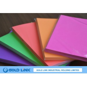 Self Adhesive Fluorescence Paper Stickers