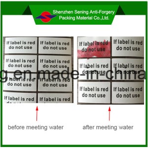 Water-Sensitive Adhesive Mobile Phone/Cell-Phone Labels/ Stickers