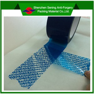 Pet Tamper Proof Security Sealing Tape for Boxes