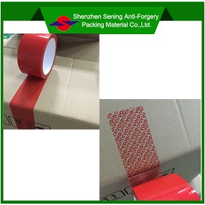 Pet High Residue Open Void Seal Carton Adehisve Tape