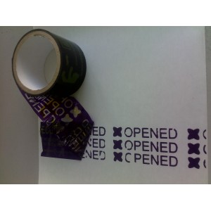 Purple Tamper Evident Openvoid Tape
