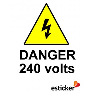 Safety Warning Label (M00158)
