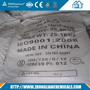 Caustic Soda Flakes Sodium Hydroxide 1310-73-2